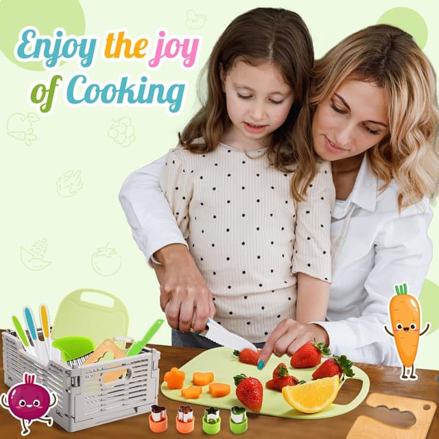 Thumbnail 2 de JoltJive Kids Knife Set for Chopping