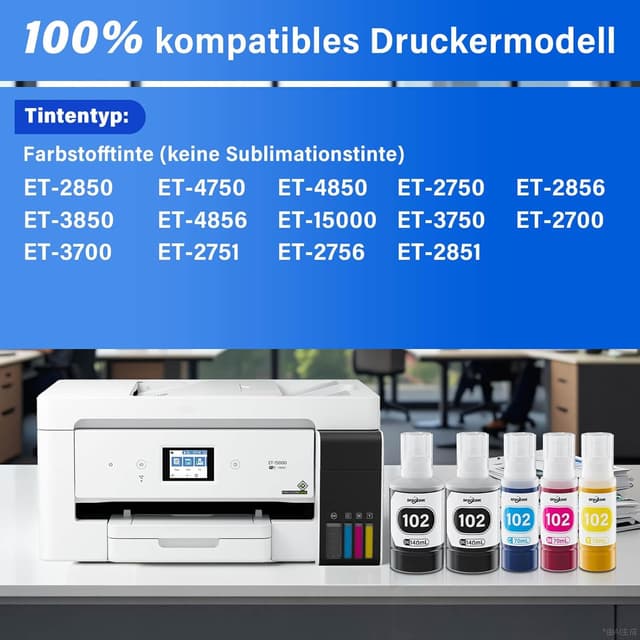 Detalle 2 de Tinte 102 Multipack 140 ml 🖨