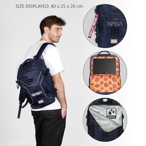 Thumbnail 3 de NASA Spaceship-Mochila Mercury mochila 20 L