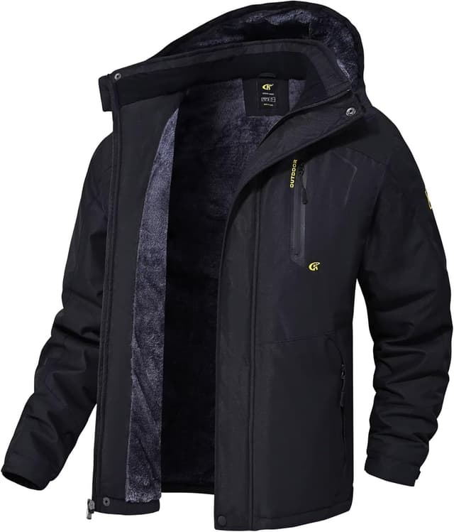 Detalle de QPNGRP Mens Waterproof Ski Snowboard Jacket
