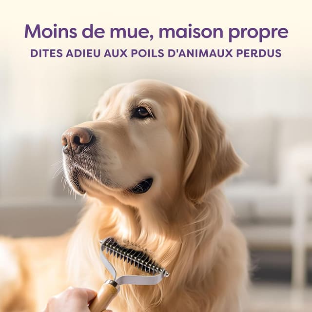 Detalle 2 de Knupis Brosse bambou pour chien