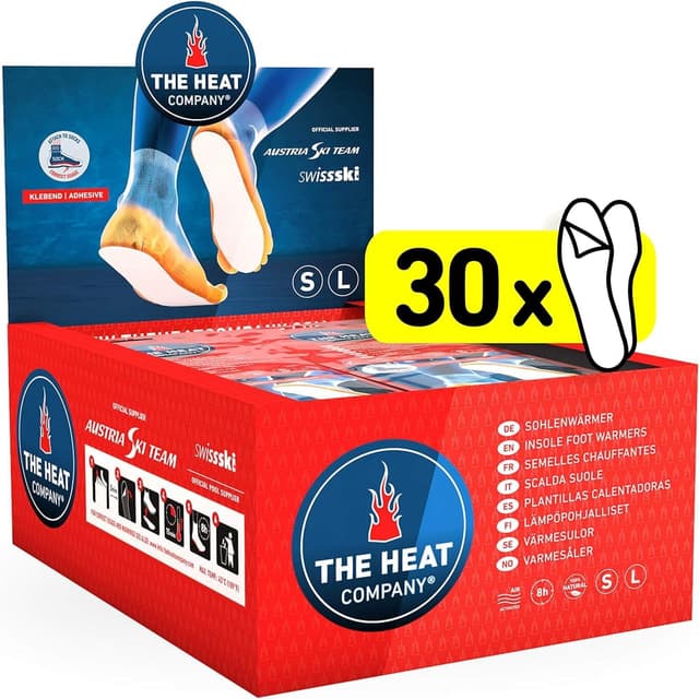 Thumbnail 6 de THE HEAT COMPANY Sohlenwärmer klebend 5 Paar EXTRA WARM
