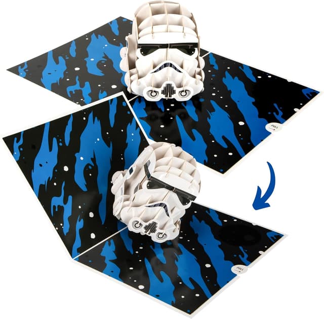 Thumbnail 6 de Carte pop-up Stormtrooper originale Cardology (sous licence officielle) pour anniversaire et toute occasion