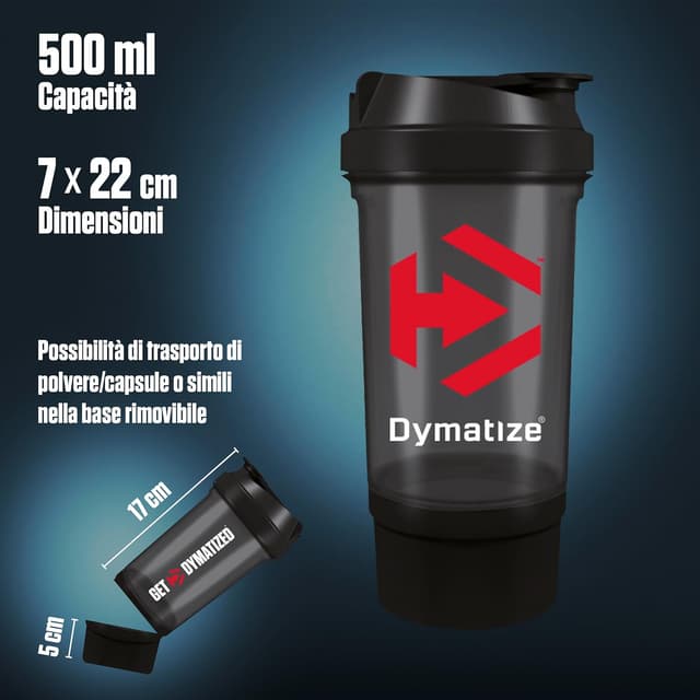 Detalle de Dymatize Protein Shaker 500 ml