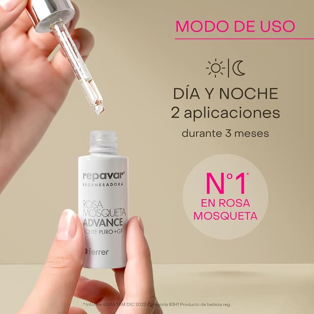 Thumbnail 5 de Repavar Aceite Rosa Mosqueta con 2 Factores de Crecimiento 🌹