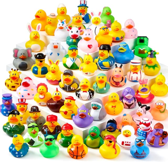 Detalle de JOYIN 30 Rubber Ducks Bulk Pack 🦆