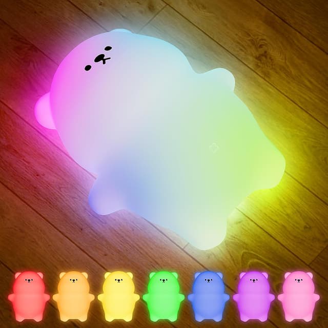 Imagen de MUMUQ Bär Nachtlicht Kinder 1200 mAh en OfertitasTOP