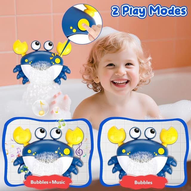 Detalle de JoiTale Baby Bath Bubble Machine 12 songs