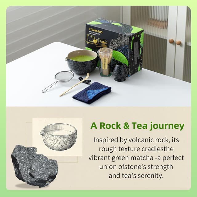 Detalle 2 de TEANAGOO Matcha Kit 7 piezas