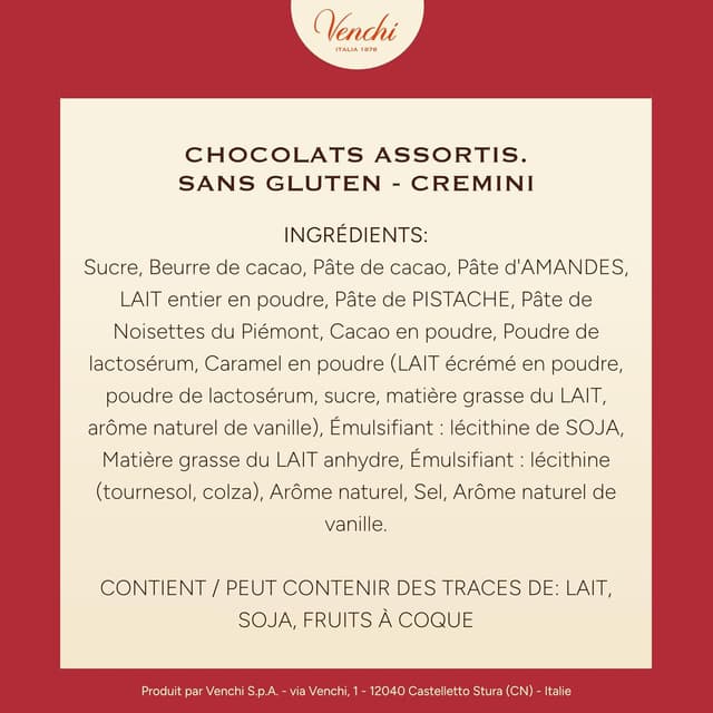 Thumbnail 1 de Venchi Coffret cadeau 135 g 🍫
