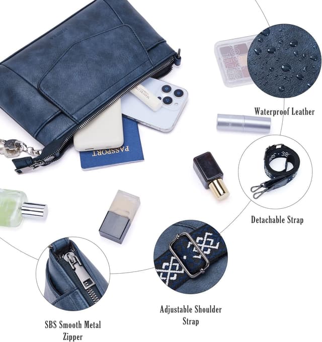 Detalle 2 de MUIIKOLA Crossbody Bag 10.4in