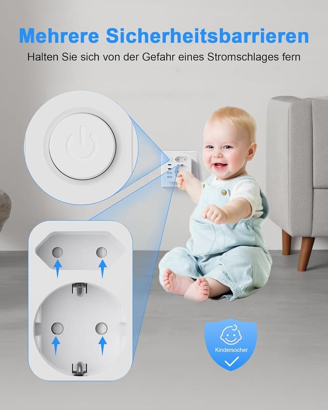 Thumbnail 5 de Reiseadapter UK mit Schalter 3250W đ