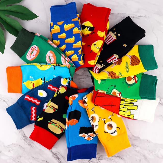 Detalle de Bunte Socken Herren 43-46 aus Baumwolle