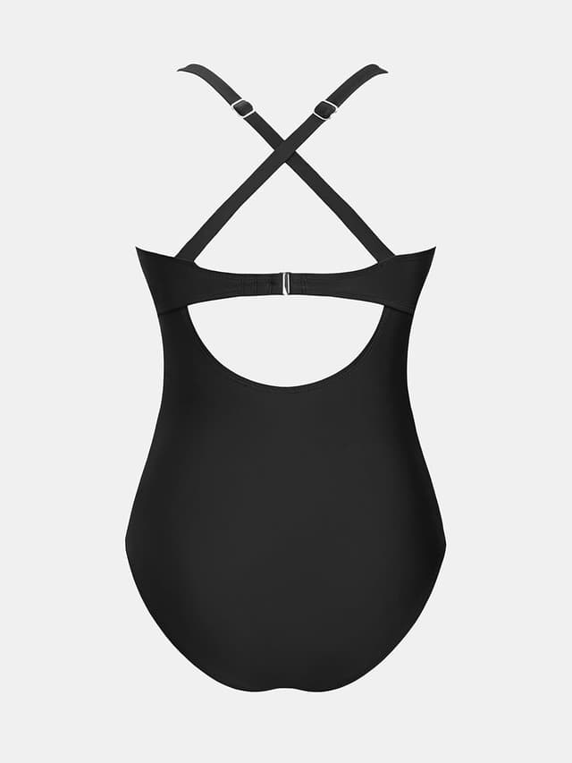 Thumbnail 6 de CUPSHE monokini asimmetrico con scollo alto e cutout crossback