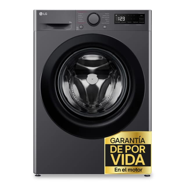 Detalle de LG F4WR5009A6M lavadora 9 kg 1400 rpm