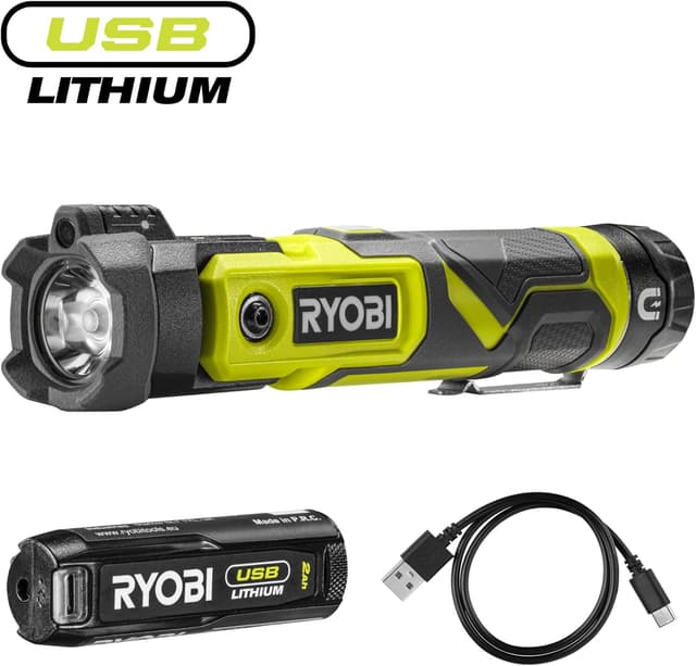 Thumbnail 1 de RYOBI RLP4-120G Torcia orientabile 640 lumen