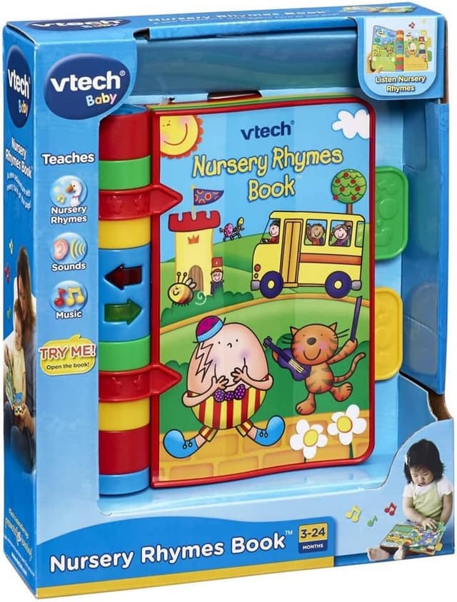 Detalle de VTech Nursery Rhymes Book 6 months+