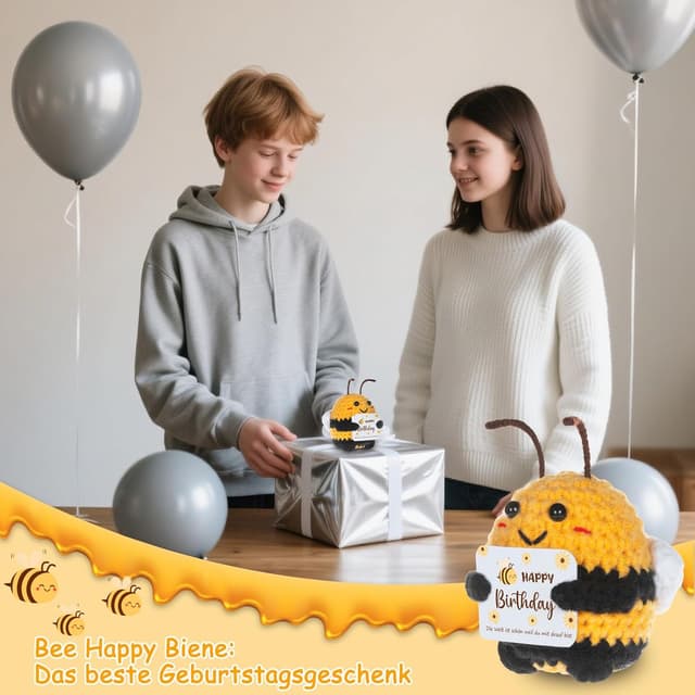 Thumbnail 4 de Pocket Hug Positive Biene Geschenk 18