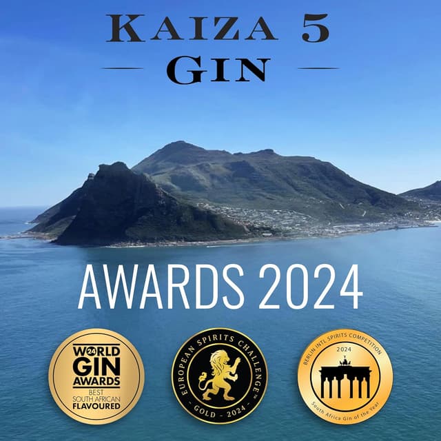 Thumbnail 1 de KAIZA 5 GIN – Ginebra galardonada sudafricana