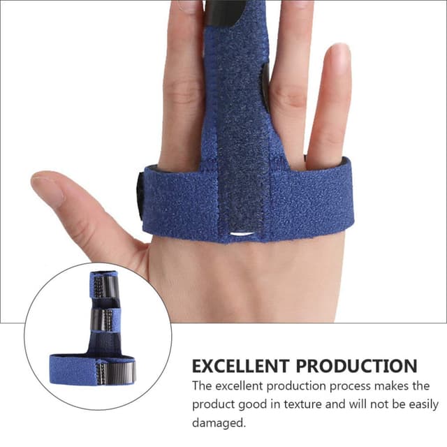 Detalle de Finger splint brace for trigger finger, mallet finger & locked fingers – EXCEART finger support