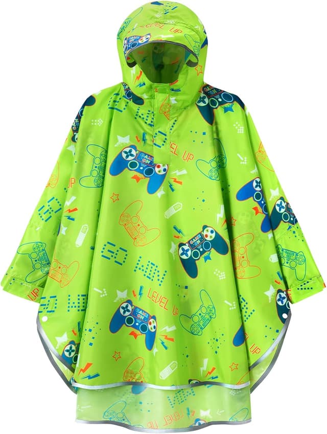 Detalle de WAWSAM Regenponcho Kinder Regenjacke