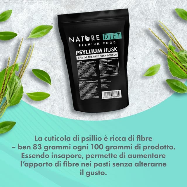 Thumbnail 5 de Nature Diet Cáscara de Psyllium 450 g