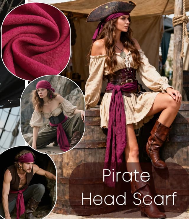 Thumbnail 3 de kasahara Ensemble Accessoires Pirate complet