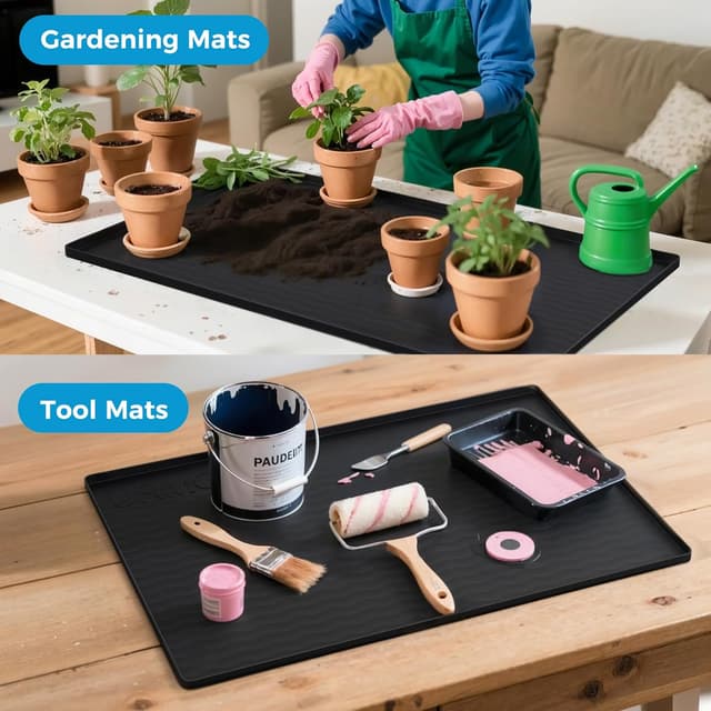 Thumbnail 5 de URMONA 19x19 Waterproof Silicone Under Sink Mat