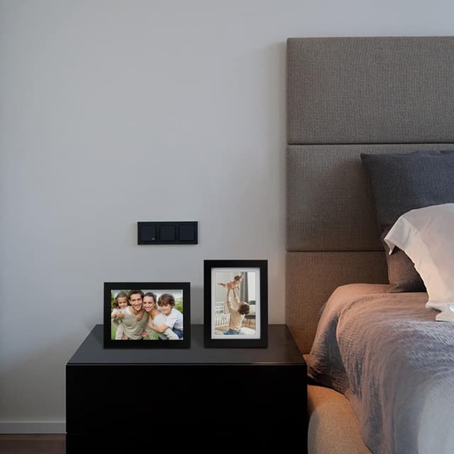 Detalle 2 de EGOFINE 7x5 picture frame, 4 pack solid wood