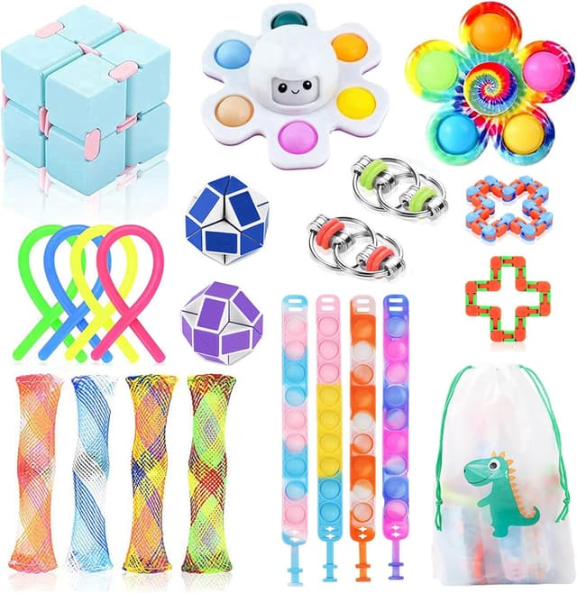Thumbnail 6 de JUAUO 30-piece fidget toys sensory pack (age 3+) for stress & anxiety support