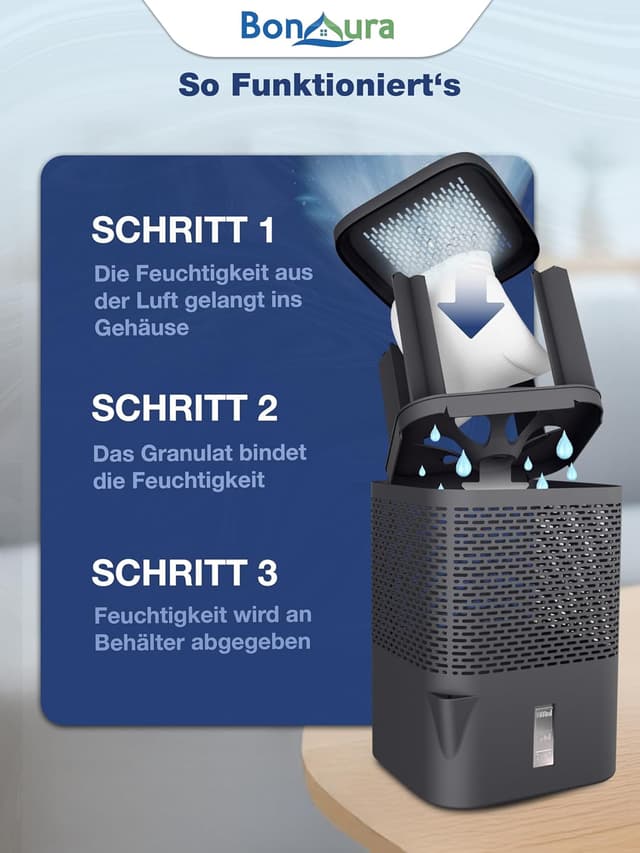 Thumbnail 3 de BonAura Luftentfeuchter 680 g Granulat