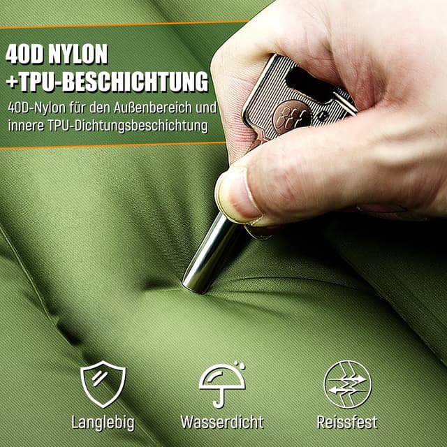 Thumbnail 3 de Myxslop Camping Isomatte 200x68x12 cm