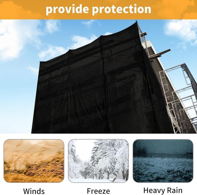 Thumbnail 4 de Atoke 2M x 3M polythene sheeting for gardening