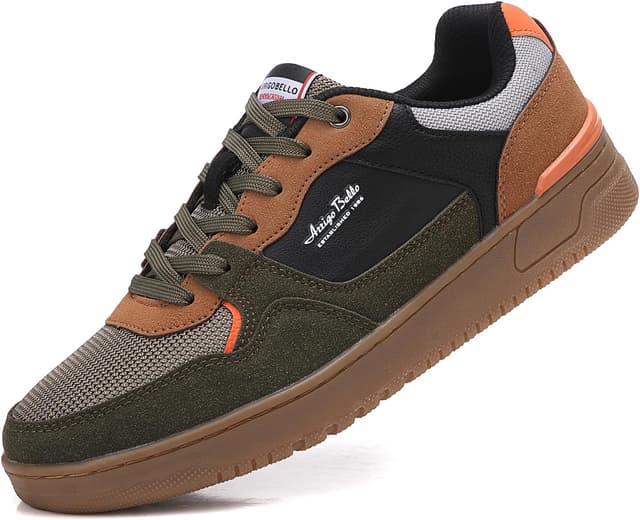 Detalle de ARRIGO BELLO Freizeitschuhe Herren Sneaker – leichte Joggingschuhe, atmungsaktiv und rutschfest (EU 40–46)