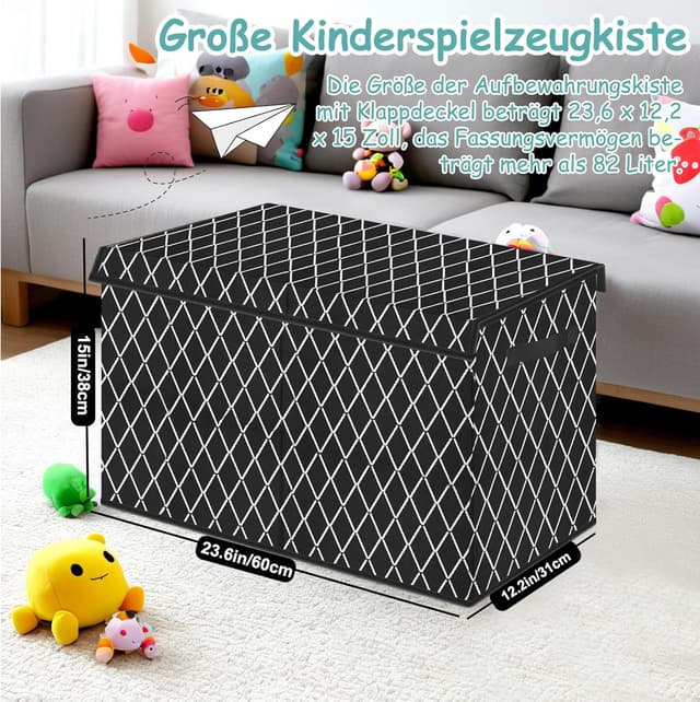 Thumbnail 5 de VERONLY Aufbewahrungsbox 83L Spielzeugkiste