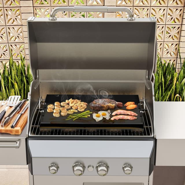 Thumbnail 5 de onlyfire Piastra per Barbecue 58,5×40,5×7 cm 🍖