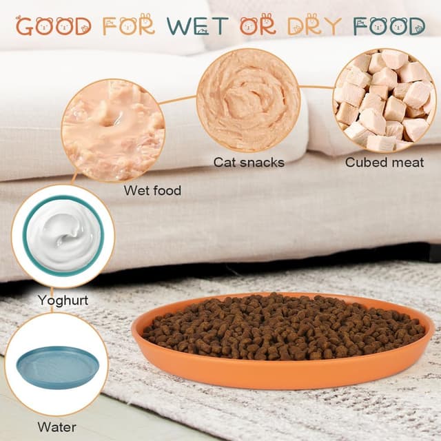 Thumbnail 5 de Alaoo Comederos para Gatos 10 piezas 🐱