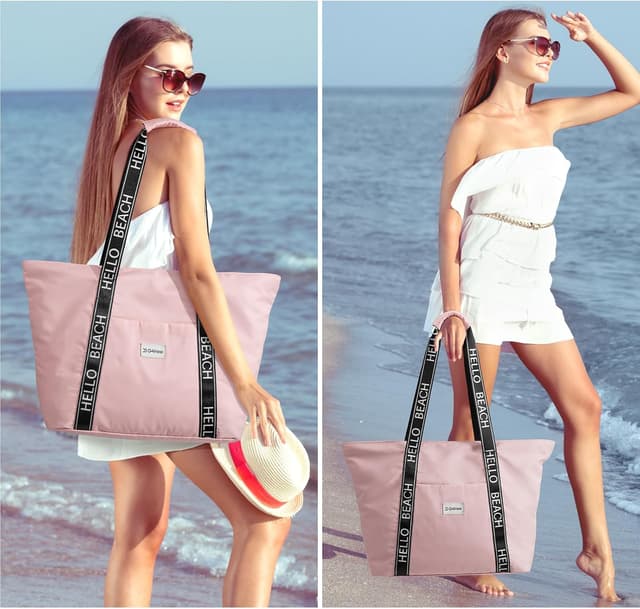 Thumbnail 6 de G4Free Strand-Tragetasche wasserdicht & sanddicht mit Umhängegurt – große Sporttasche für Damen