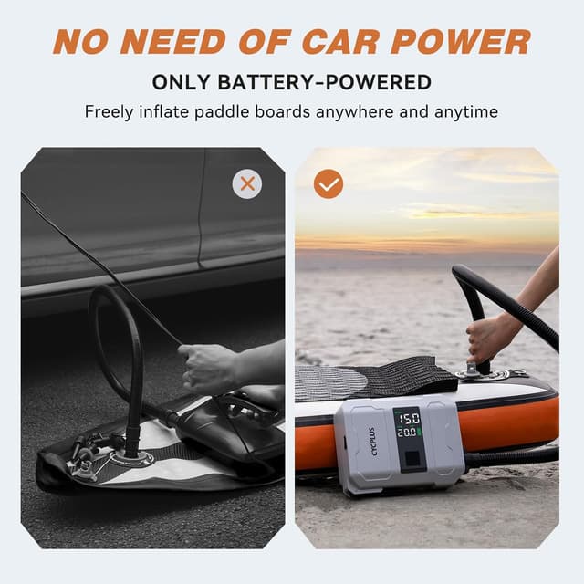 Detalle 1 de CYCPLUS 20PSI pompa SUP doppio stadio