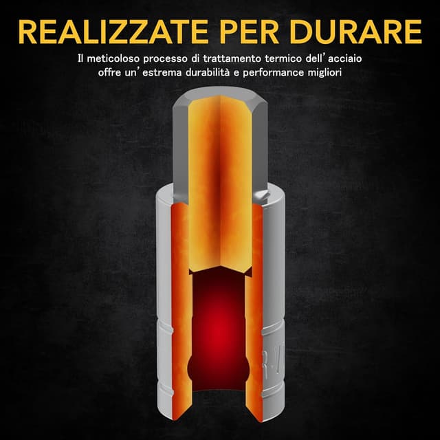 Thumbnail 6 de LEXIVON LX-142 set di 13 chiavi a bussola SAE in lega d’acciaio S2 (da 5/64” a 9/16”) in valigetta