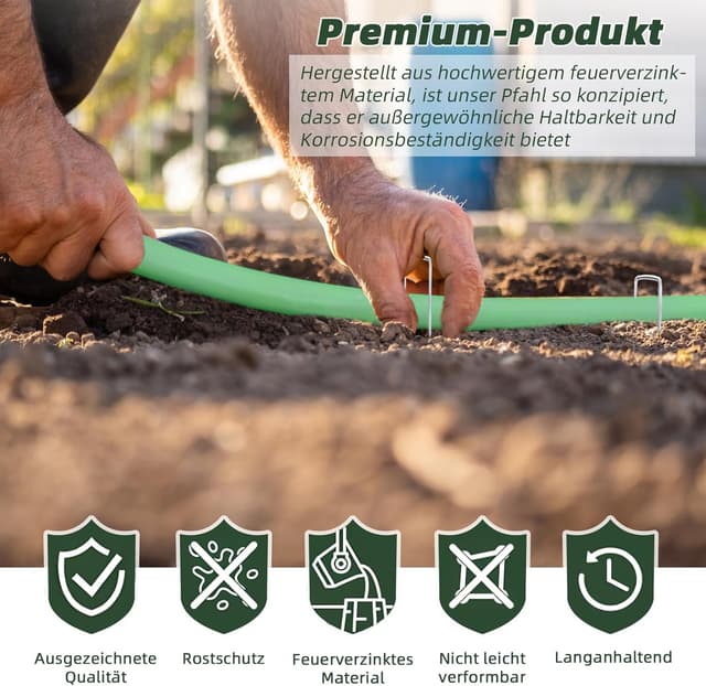 Detalle de GREELUE Bodenanker für Unkrautvlies Ø3 mm