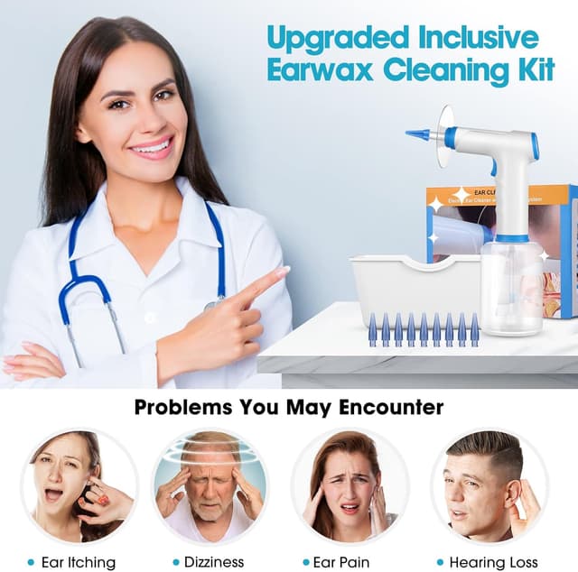 Thumbnail 1 de KAUGIC Ohrreiniger 500ml 2000mAh 🔌