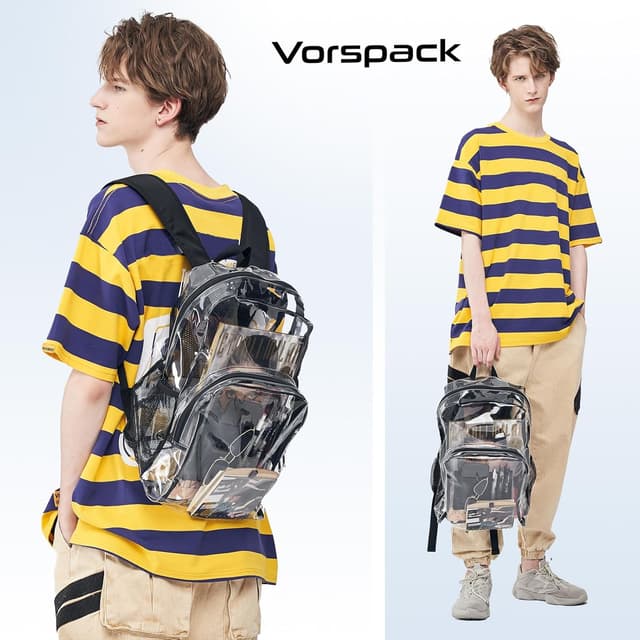 Thumbnail 4 de Vorspack Clear Backpack 17 in
