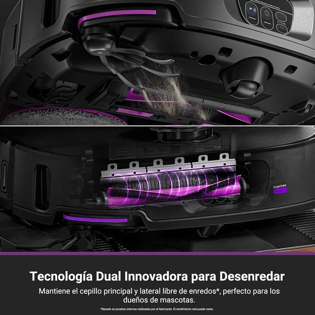 Detalle 2 de EUREKA J15 MAX Robot Aspirador 🧹 con Base Auto y Fregasuelos