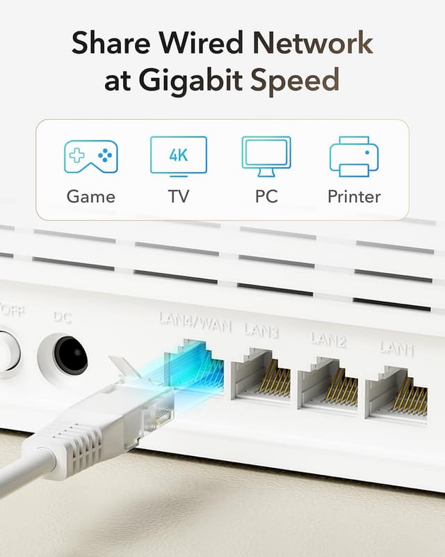 Thumbnail 5 de Cudy LT15E Router 4G LTE AX3000 Wi-Fi 6 SIM