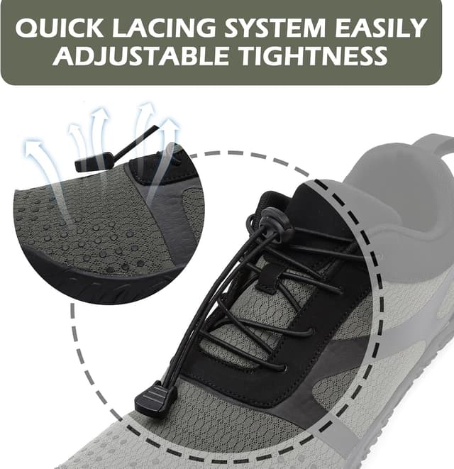 Detalle de DimaiGlobal Scarpe Barefoot Minimaliste da trail running e outdoor/indoor antiscivolo