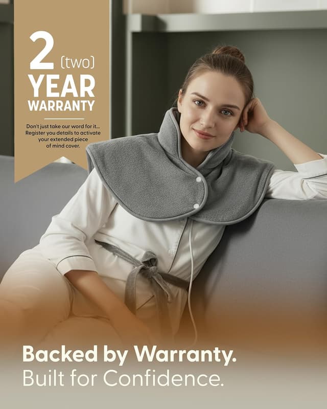 Thumbnail 6 de Keplin Electric Heating Pad 60x100cm — 9 settings 🌡