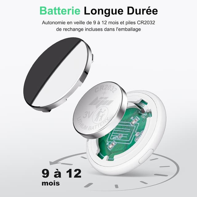 Thumbnail 6 de Bnlei Air Tracker Tag traceur Bluetooth 100 dB