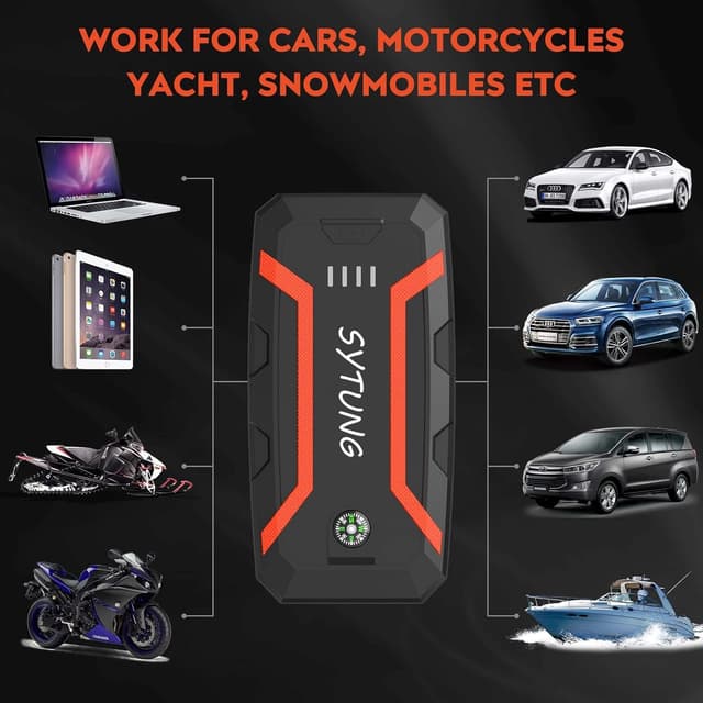 Thumbnail 6 de SYTUNG jump starter 2000A car booster pack