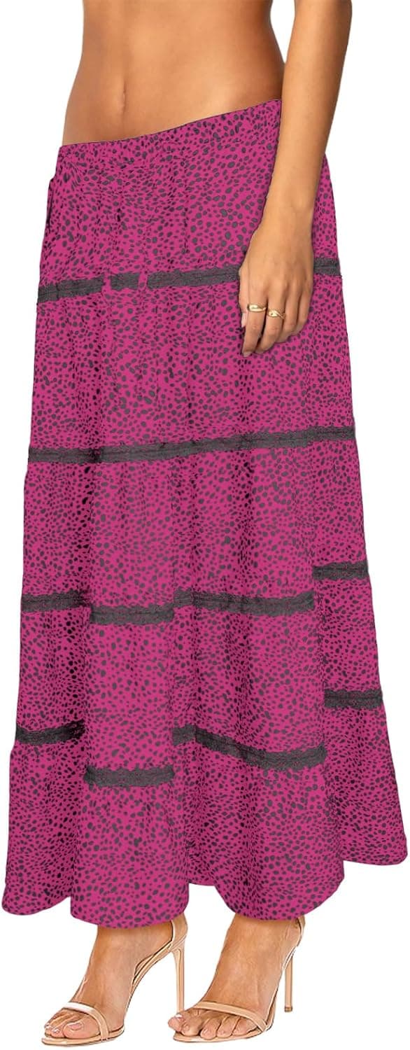 Thumbnail 1 de SEBOWEL Damen Rock Maxirock Blumen